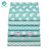 Mint Color Printed Cotton Fabric for Patchwork Sewing Handmade Needlework Material Telas to Patchwork 6pcs/lot 40cm*50cm
