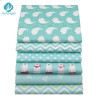 Mint Color Printed Cotton Fabric for Patchwork Sewing Handmade Needlework Material Telas to Patchwork 6pcs/lot 40cm*50cm