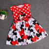 Minnie Dress Minnie Mouse Dress Baby Girl Summer Princess Dresses Girl Fashion Dress Robe Fille Enfant Vestido Minnie 1-4Y