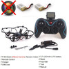 Minitudou RC Helicopters Flying Saucer Toy Hand Controlled 2.4G 4CH RC Quadcopter RTF Remote Control Drone With Camera HD