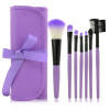 Metal Makeup Brushes Set Cosmetic Face Foundation Power Eyeshadow Blush Lip Plating Make-Up Blending Brush