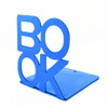 Metal frame Book Letters bookends iron Book shelf Student Book desk creative Bookends