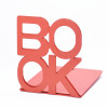 Metal frame Book Letters bookends iron Book shelf Student Book desk creative Bookends