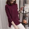 2017 New women Oversized Sweater Female Knitted Cashmere sweaters And Pullovers Long Sleeve loose Pull Femme Winter Pullover