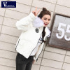 2017 New Women luxurious Large fur collar hooded coat warm Fox fur liner parkas long Sleeve Thick winter jacket top quality