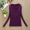 2017 New Women Fashion Clothing Tops Ladies Spring Blouses Casual Long Sleeve Bottoming Shirts Roupas Blusas Femininas W00271