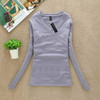 2017 New Women Fashion Clothing Tops Ladies Spring Blouses Casual Long Sleeve Bottoming Shirts Roupas Blusas Femininas W00271