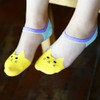 2017 New Women Fashion Casual Cat Silk Ankle High Low Cut Invisible Cotton Socks
