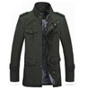 Free shipping Men's Trench Jacket Male Overcoat Casual Solid Jacket Men's Jacket Cotton Fashion Stand collar Men's Coat 109