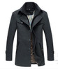 Free shipping Men Wool Blends Overcoat Fashion Casual Winter Men's Jacket Coat Brand-clothing Cashmere Outerwear 155hfx