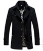 Free shipping Men Wool Blends Overcoat Fashion Casual Winter Men's Jacket Coat Brand-clothing Cashmere Outerwear 155hfx