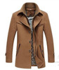 Free shipping Men Wool Blends Overcoat Fashion Casual Winter Men's Jacket Coat Brand-clothing Cashmere Outerwear 155hfx