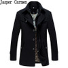 Free shipping Men Wool Blends Overcoat Fashion Casual Winter Men's Jacket Coat Brand-clothing Cashmere Outerwear 155hfx