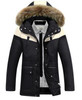 Free shipping Men Parka Clothing Quality Thick Warm Winter Jacket Men Fashion Casual Cotton Hooded Coat Jacket Pocket 190hfx