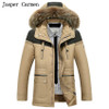 Free shipping Men Parka Clothing Quality Thick Warm Winter Jacket Men Fashion Casual Cotton Hooded Coat Jacket Pocket 190hfx