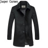 Free shipping Men 2017 Winter New Long Wool Blends Coat Slim Fit Mens Coat Jacket Casual Manteau Homme Fashion Overcoat 155hfx