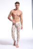 Free shipping male underwear cotton thin warm pants men's long johns jeans single orders Thermal  Underpants Size S M L XL