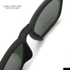 Free Shipping Magnetic Polarized Sunglasses Clip Latest Design Sunglasses Ultra Light Eyeglasses Rx Available F5127 Col.2