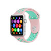 free shipment Bluetooth Smart Watch IWO  2 1:1 silicone strap update  for ios Apple iPhone Andriod phone wireless charge speaker