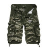 Camo Military Shorts Bermuda 2017 Summer Camouflage Cargo Shorts Men Cotton Loose Outwear Tactical Short Pants No Belt