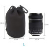 Camera Neoprene DSLR Lens Soft Pouch Protector Case Bag For Canon Nikon Sony Hot Sale