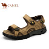 Camel Sandals Male Summer 2016 Cattle leather Sandals Wear-resistant Beach Breathable Leisure Men's Sandals A622307277