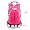 Brand Kids Travel Trolley Backpack On wheels Girl's Trolley School bags Children's Travel luggage Rolling Bag School Backpacks