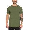 Brand gyms clothing fitness t shirt men fashion extend hip hop summer short sleeve t-shirt cotton bodybuilding muscle engineers