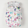 New Children Outerwear winter Graffiti Thick Princess kid Girls Vest Hooded children Jackets warm Baby Girl Waistcoat