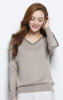 NEW autumn winter women's knitted Cashmere Sweater pullover V-neck Sweaters female fashion wild Wool sweater Slim14 color