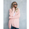 New Autumn Winter Women Hooded Sweater 2017 NEW Loose Cardigan Knitted Sweater Long Sleeve Female Casual Outwear