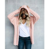 New Autumn Winter Women Hooded Sweater 2017 NEW Loose Cardigan Knitted Sweater Long Sleeve Female Casual Outwear