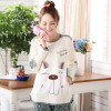 New autumn winter long-sleeve lovely cartoon women sleepwear pajamas women clothing sets female girls' pajamas sets