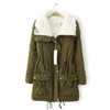 New Autumn Winter Jacket Coat Women Parka Woman Clothes Solid Long Jacket Slim Plus Size Women's Winter Jackets And Coats 2016