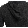 New Autumn Winter Fashion Sweater Men's Slim Fit Pollover Knit Sweater Male Solid Hooded Blouse Coat Long Sleeve Tops Oct25