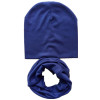New Autumn Winter Baby Boys Girls Hat Scarf Set Solid Knitted Cotton Hats for Children Girls Gorro Candy Color Knitted Baby Caps