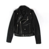 New Autumn High Fashion Street Women's Short Washed PU Leather Jacket Zipper Bright Colors New Ladies Basic Jackets Good Quality