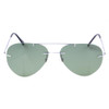 S1508 Polarized Eyekepper Titanium Rimless Polarized Sunglasses