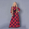 S.FLAVOR Brand Women long Dress hot sale 2017 Autumn Winter Russian Style Print Dresses Long Floor-Length Elegant vestidos
