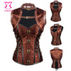 S-6XL Plus Size Corsets and Bustiers Women Gothic Corpetes E Espartilhos Sexy Bustier Jacket Steampunk Corset Burlesque Outfits