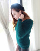 2017 New Fashion Fluffy Women Cashmere Sweater Women 100 Pure Mink Cashmere Sweater Women Sweaters and Pullovers Free Shipping