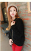 2017 New Fashion Fluffy Women Cashmere Sweater Women 100 Pure Mink Cashmere Sweater Women Sweaters and Pullovers Free Shipping