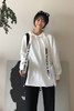 2017 New Fashion Cotton Simple All Match Thin Loose Oversize Letter Long Sleeve Female Sweatshirts