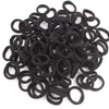 2017 NEW Fashion color Nylon Hair rubber bands elastic hair rope hair accessories for girls kids 100Pcs/LOT WHITE BLACK MIX 20mm
