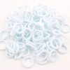 2017 NEW Fashion color Nylon Hair rubber bands elastic hair rope hair accessories for girls kids 100Pcs/LOT WHITE BLACK MIX 20mm