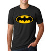 2017 New Fashion Cartoon Batman Printed T Shirts Men's O Neck Short Sleeve Summer Style T-Shirts Casual Streetwear Hip-Hop Tops