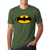 2017 New Fashion Cartoon Batman Printed T Shirts Men's O Neck Short Sleeve Summer Style T-Shirts Casual Streetwear Hip-Hop Tops