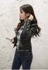 2017 New Fashion Brand Spring Autumn Women Stand-up Collar Faux Soft Leather Jacket PU Zippers Long Sleeve Motorcycle Coat