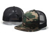2017 New Fashion Blank mesh camo Snapback Hats Adjustable Gorras Hip Hop Casual Baseball Caps for Men Women bone Casquettes