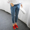 2017 New Fashion Autumn Style Women Jeans Elastic Harem Denim Pants Jeans Slim Vintage Boyfriend Jeans for Women Female Trousers 2017 New Fashion Autumn Style Women Jeans Elastic Harem Denim Pants Jeans Slim Vintage Boyfriend Jeans for Women Female Trousers